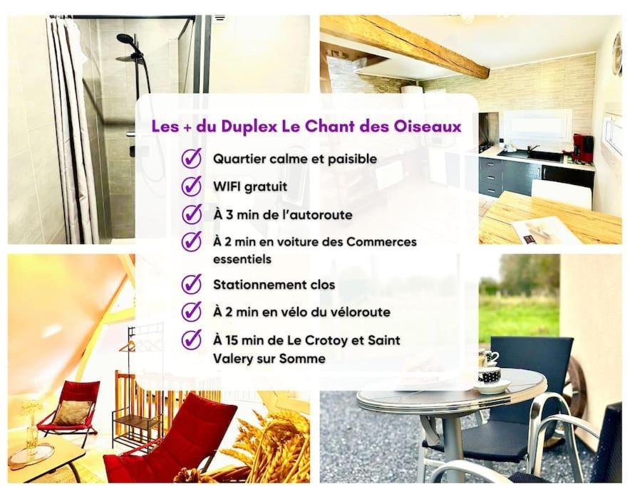 Duplex Le Chant Des Oiseaux Abbeville Extérieur photo